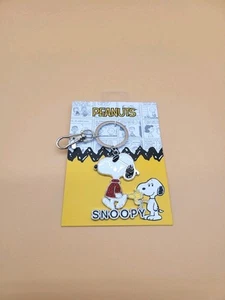 Peanuts New 2024 Snoopy & Woodstock Keychain - Picture 1 of 6