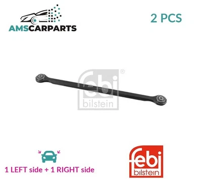 LH RH TRACK CONTROL ARM PAIR REAR LOWER FRONT 23145 FEBI BILSTEIN 2PCS NEW - Image 1 of 4
