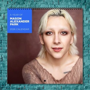 Mason Alexander Park 2026 Wall Calendar, 12-Month Calendar Fan Gift - Picture 1 of 4