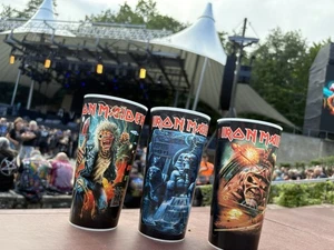 Iron Maiden - Run For Your Lives Tour Berlin 2025   3 Cups Becher Set NEU - Bild 1 von 2