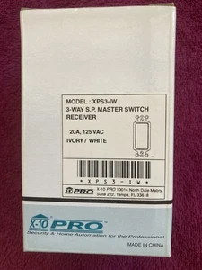X-10 Pro XPS3-IW 3-Wege einpoliger Hauptschalter Empfänger 20A 125 VAC - Bild 1 von 5
