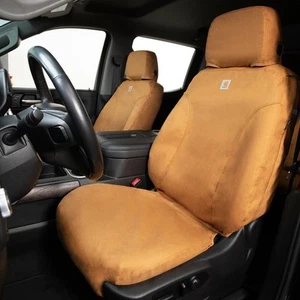 Covercraft Carhartt SeatSaver Custom Seat Covers | SSC2412CABN | Brown - Picture 1 of 12