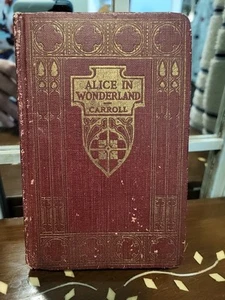 Antique Book 1920s Lewis Carroll ALICE IN WONDERLAND Sears Rare Title - Picture 1 of 22