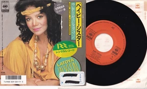 LATOYA JACKSON: Baby Sister - JAPANESE 7": EXCELLENT - Bild 1 von 4