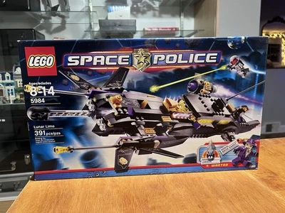 Nuevo Sellado LEGO 5984 Policía Espacial Limusina Lunar Ladrillo ¡Papá! Icónico conjunto raro! Foto 1 de 4