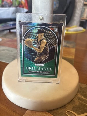 Keyonte George 2023-24 Panini Prizm green #13/25Draft Picks #14 Brilliance RC - Image 1 of 2