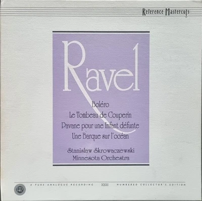 Stanislaw Skrowaczewski: Ravel- Boléro, Pavane, Le Tombeau / Reference Mastercut - Image 1 of 3