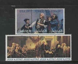 TWO GREAT SE-TENANT STRIPS  MNH TAKE A LQQK ! - Picture 1 of 1