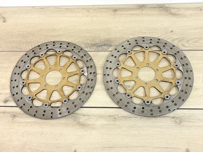 Ducati 748 Biposta Monster 620 750 800 900 OEM Front Brake Disc Disk Rotors - Image 1 of 4