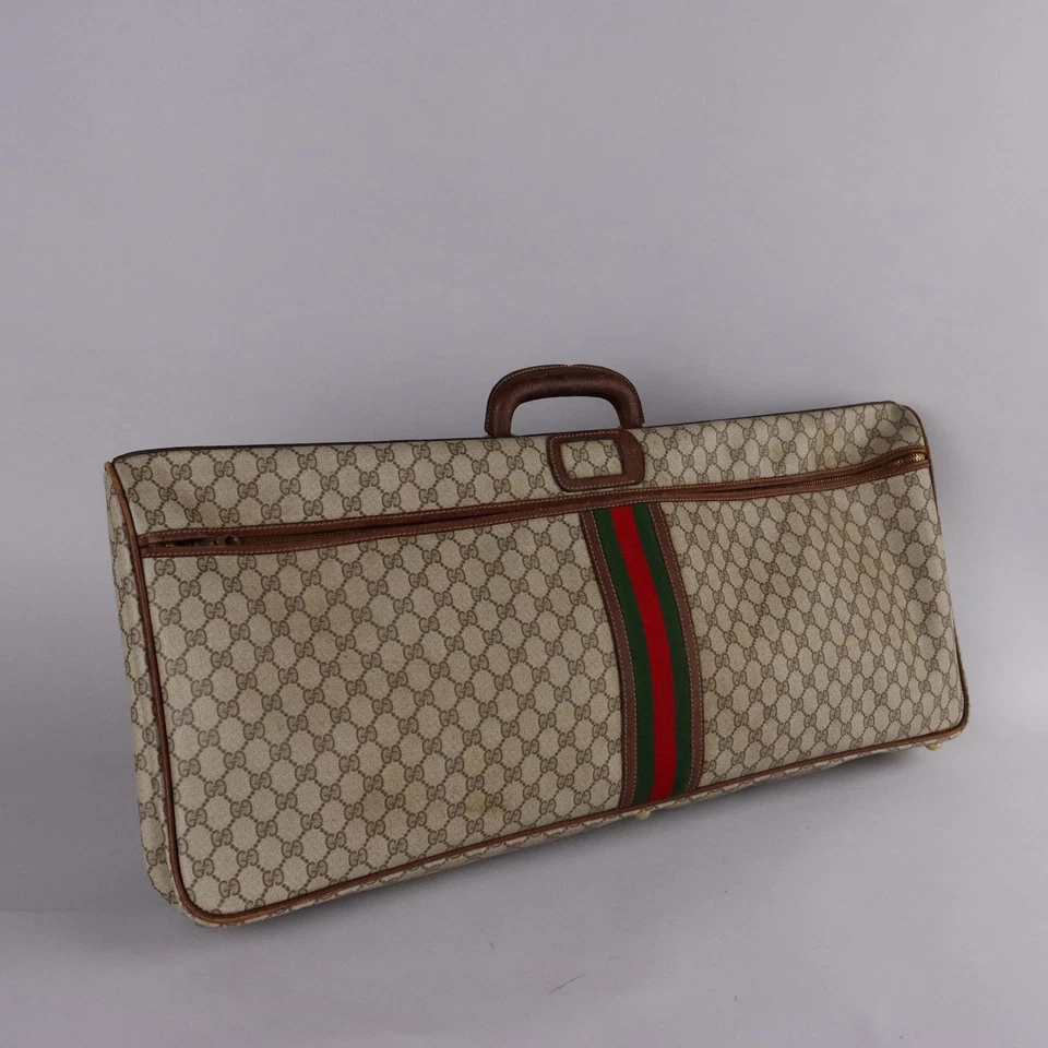 Vintage Gucci Boot Case Monogram Canvas Leather Collectable - Image 1 of 4