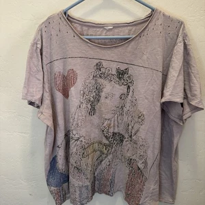 Magnolia Pearl Tee- “Queen Of Hearts” Beige **READ** - Picture 1 of 13