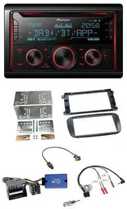 Pioneer 2DIN DAB Lenkrad Bluetooth USB CD Autoradio für Ford Focus C Max Galaxy - Bild 1 von 9