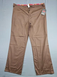 Nwt EDS Signature by Dickies Unisex Large Drawstring Brown Scrub Pants - Picture 1 of 12