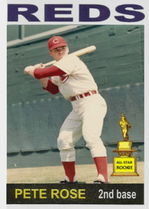 PETE ROSE 64 ACEO ART CARD D### BUY 5 GET 1 FREE ### or 30% OFF 12 OR MORE