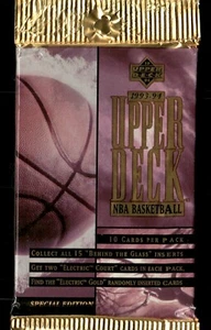 1994 UPPER DECK SPECIAL EDITION BASKETBALL SEALED PACK, 10 CARDS - Picture 1 of 2