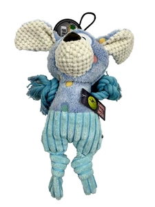 10" SteelDog Ruffian Puppy Dog Toy Premium Tough Plush Tennis Ball Crinkle - Picture 1 of 5