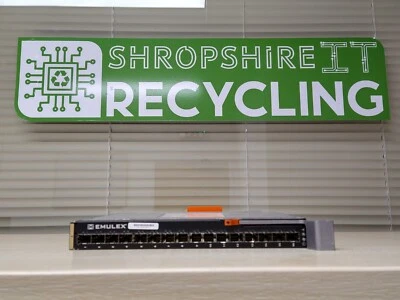 Emulex Dell 16 Port 4GB PT1016 UN328 Fibre Channel Pass Through Module M1000e - Image 1 of 4