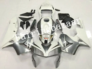 Fit for 2003 2004 CBR600RR Gray White ABS Injection Mold Bodywork Fairing Kit - Picture 1 of 8