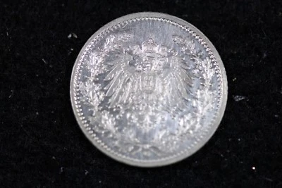 1917 - Germany Deutsches Reich 1/2 Mark Silver!!!  #H19231 - Image 1 of 2