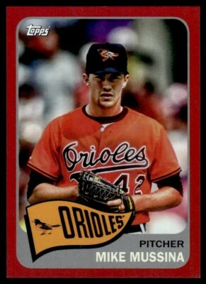 2023 Topps Archives Mike Mussina /50 Baltimore Orioles #134 - Image 1 of 2