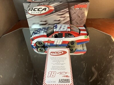 Kyle Busch #18 Red White & Blue Flag 9/11 Tribute 2011 Toyota Camry Elite 1:24 - Image 1 of 4