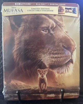 MUFASA: THE LION KING (4K UHD + BLU-RAY + DIGITAL* - LIMITED EDITION STEELBOOK™) - Image 1 of 2