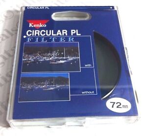 Kenko 72mm CPL CIRCULAR POLARIZER FILTER Pro CPL 72 mm PL-CIR Polar Pola Japan