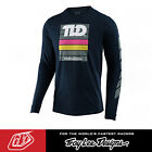 Troy Lee Designs PreGame Long Sleeve T-Shirt Navy - MTB & MX - Mens TLD Tee