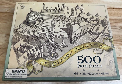 Rompecabezas de mapa Universal Studios Harry Potter Diagon Alley - 500 piezas Foto 1 de 2