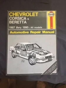 Haynes Chevrolet Corsica & Baretta Automotive Repair Manua  1987 Thru 1990 - Bild 1 von 1