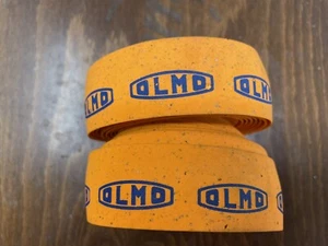 Vintage NOS  Olmo Orange Black Cork Style Bar Tape   4 your Vintage Ride RARE B - Picture 1 of 3