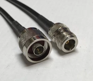 RG8X N Female to N Male Coaxial Cable Pick Your Length Lot USA Shipping - Picture 1 of 4