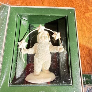 Dept 56 Snowbabies LOOK WHAT I CAN DO Snowbaby Figurine BRAND NEW - Picture 1 of 5