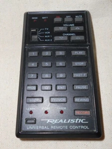 TV VCR de colección modelo realista 15-1902 universal 4 en 1 control remoto - Imagen 1 de 5