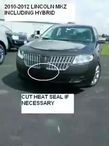 Front End Mask Bra Cover Lebra for 2010 2011 2012 Lincoln MKZ - Picture 1 of 6