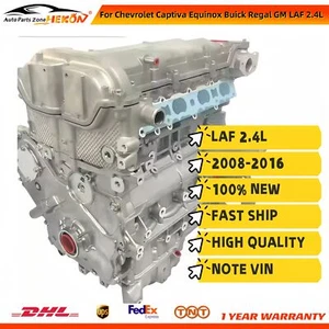 Long Block Engine Assembly For Chevrolet Captiva Equinox Buick Regal GM LAF 2.4L - Picture 1 of 6