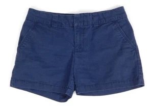 Tommy Hilfiger Womens Chino Shorts Size 4 Blue - Picture 1 of 10