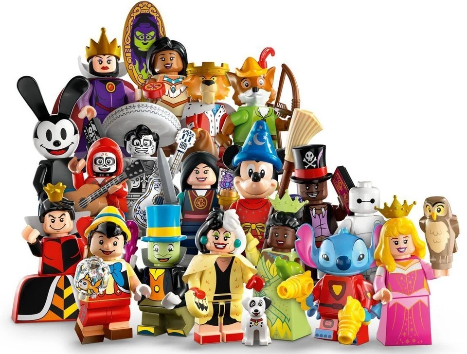 Lego Minifigures Disney 100 Years Series 3 71038 Mini Figures Rare Retired - Image 1 of 1
