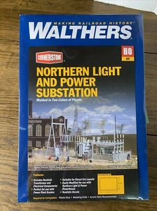 Walthers Cornerstone 933-3025 Northern Light & Power Substation - Picture 1 of 5