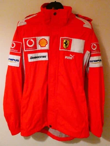 Puma Jacket Ferrari Vodafone Shell Bridgestone F1 Red Racing Men's Size XS - Picture 1 of 15