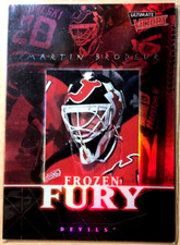 1999-00 Upper Deck Ultimate Victory Frozen Fury Martin Brodeur #7 HOF