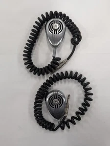 Pair 2 Vintage 3M Dynamic Microphones 78-9010-0198-8 4000 OHMS Made in USA - Zdjęcie 1 z 16