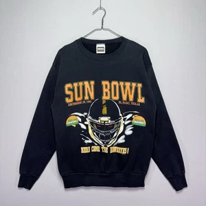 Sudadera de Fútbol De Colección Iowa Hawkeyes - 1995 Sun Bowl - ENORME GRÁFICO - MEDIANA - Imagen 1 de 5