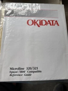 Vintage: Okidata Microline 320 & 321 Printer Setup Guide. Excellent Condition - Picture 1 of 2