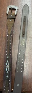 2007 ARIAT BELT ORIGINAL MASTER LIMITED EDITION SIZE 42 - Picture 1 of 9