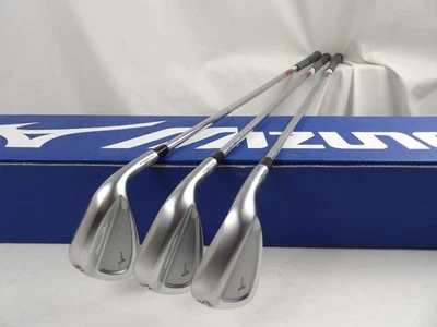 Juego de cuñas Demo Mizuno Pro T-3 50.8S, 54.12S, 58.12M KBS Hi-Rev 2.0 115 Foto 1 de 4