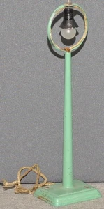 Märklin 13447 lámpara de arco de anillo verde chapa de 1936 buen estado b escala 0+1 - Imagen 1 de 1