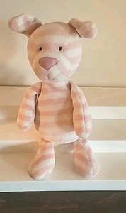Jellycat Twibble Welpe Hund rosa Streifen Stofftier Plüsch gebraucht RAR - Bild 1 von 3