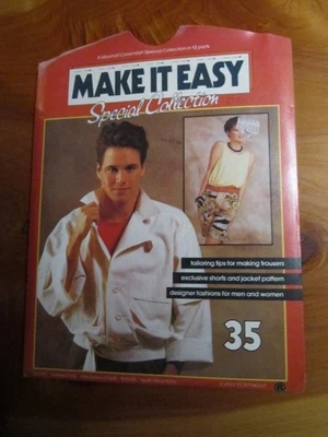 SEWING PATTERN MAKE IT EASY SPECIAL COLLECTION NO. 35   ** MUST SEE * - Image 1 of 2