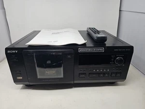 Sony CDP-CX57 50 Disc + 1 CD Player Mega Storage Remote & manual Tested - Picture 1 of 9
